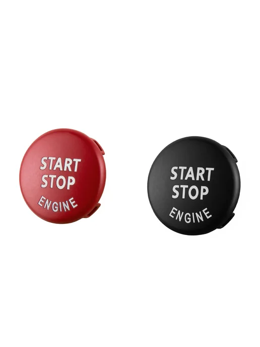 angelguoguo Кнопка Start Stop Engine Matte Red для BMW E87 E60, вариант, фото 4