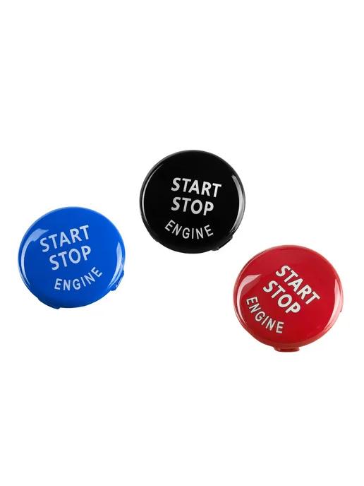 angelguoguo Кнопка Start Stop Engine Matte Red для BMW E87 E60, красный, фото 3