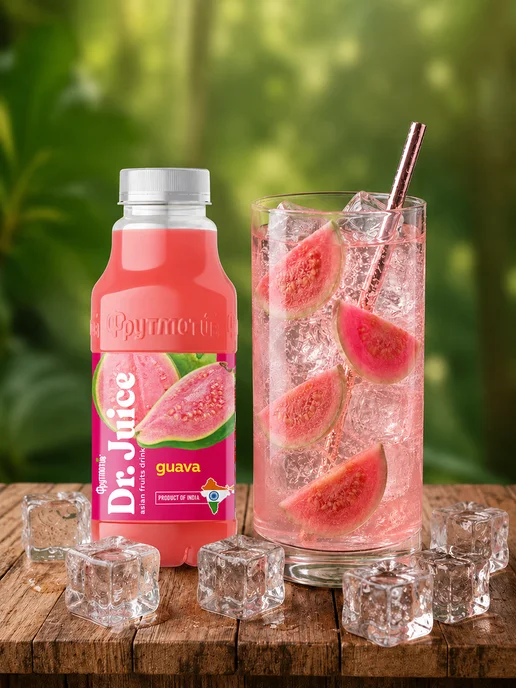 Фрутмотив Напиток со вкусом гуавы Dr. Juice 0.5 12, 500 мл, 12 шт, фото 7