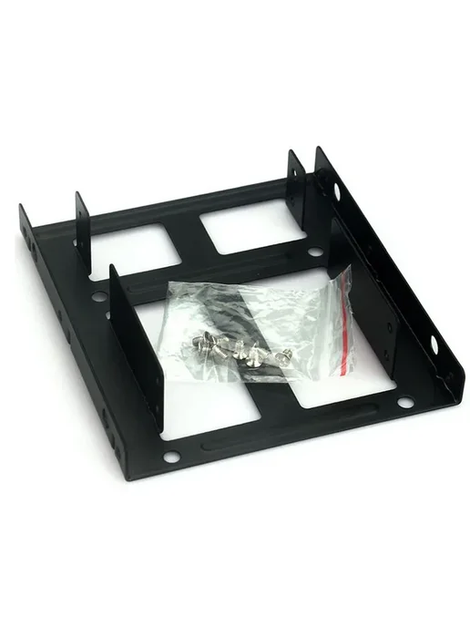 Нет бренда Двойной кронштейн для жестких дисков black Disk Bracket, черный