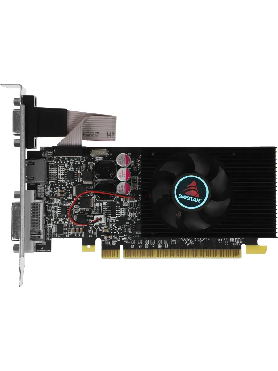 Biostar Видеокарта PCI-E 2.0 VN6103THX6 NV GT610 2Gb 64bit DDR3 700