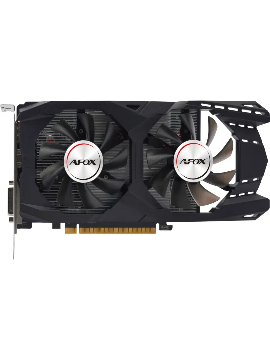 AFOX Видеокарта PCI-E 3.0 AF1050TI-4096D5H7-V9 NV GTX1050TI 4Gb 1