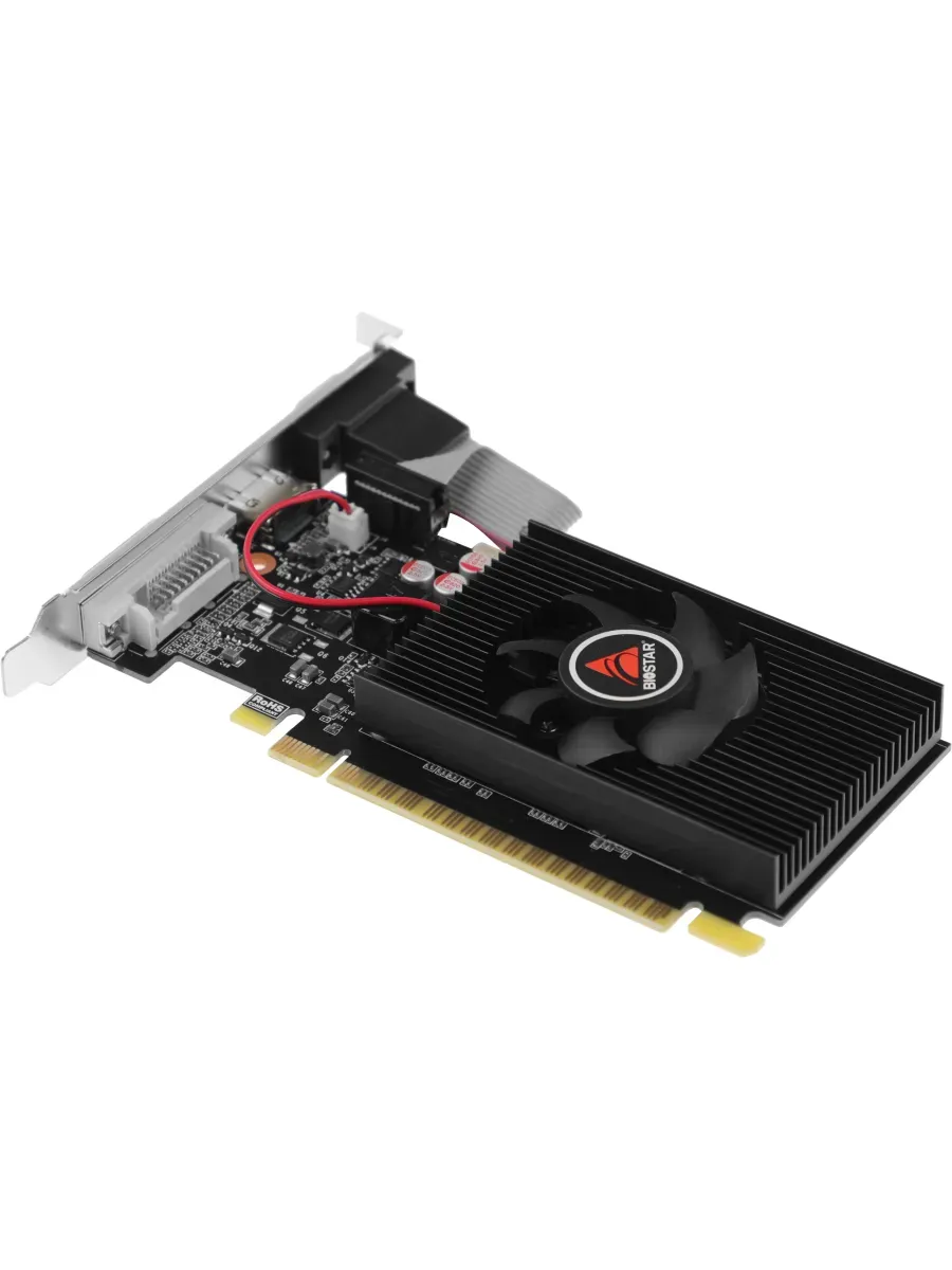 Biostar Видеокарта PCI-E 2.0 VN7103THX6 NV GT710 2Gb 64bit DDR3 954
