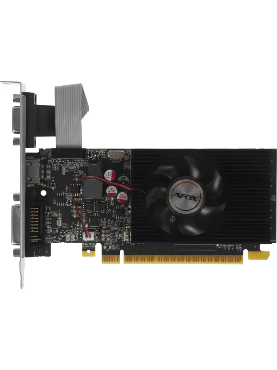 AFOX Видеокарта PCI-E 2.0 AF730-2048D3L5 NV GT730 2Gb 64bit GDDR3