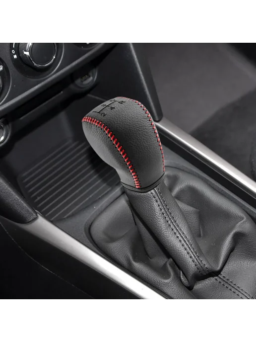 Нет бренда Кожаный Чехол На Ручку Переключения Передач Для Peugeot 208, вариант, фото 5