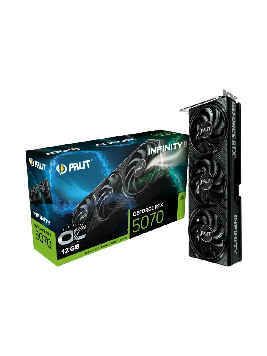 Palit Видеокарта, RTX5070 INFINITY 3 OC 12GB