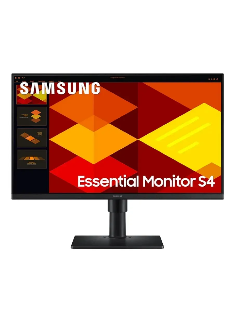 Samsung Монитор LS24D400GAIXCI Essential S4 FHD 24" 192