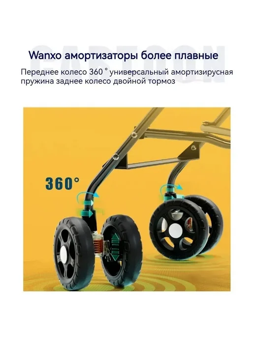 Детская коляска может сидеть и лежать, вариант, фото 4