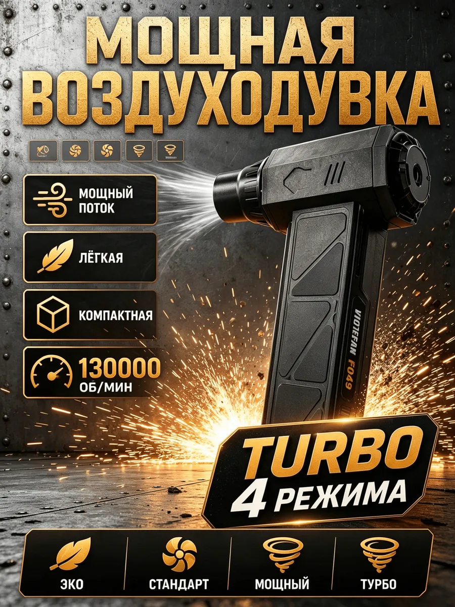 Фен для авто и для мангала