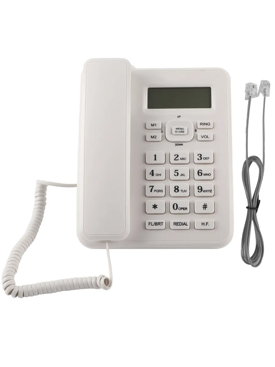 Aibecy KX-T6001CID белый стационарный телефон