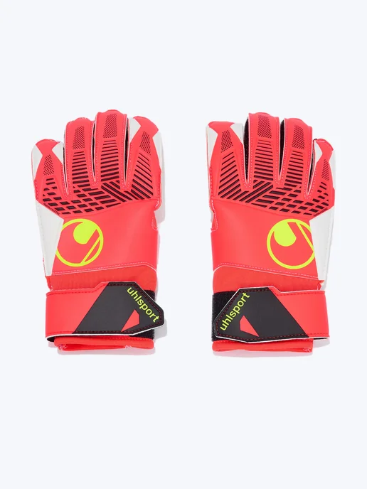 UHLSPORT Перчатки вратарские FM ZNE Starter Soft 101142301, красный, фото 2