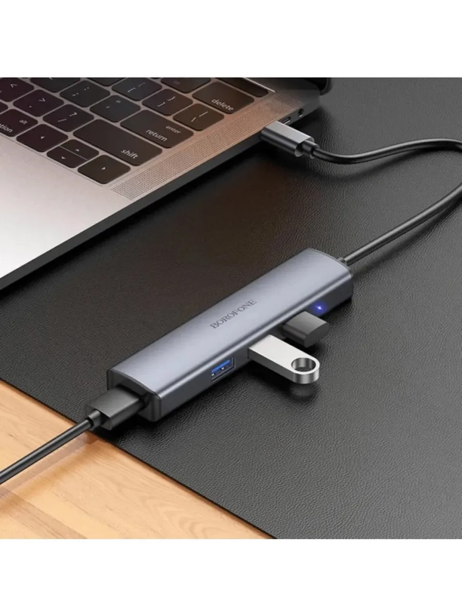 Компактный USB-хаб для расширения устройств