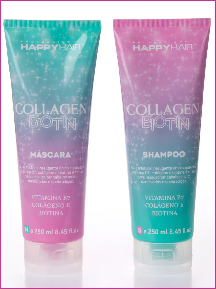 Набор шампунь и маска для волос Collagen & biotin