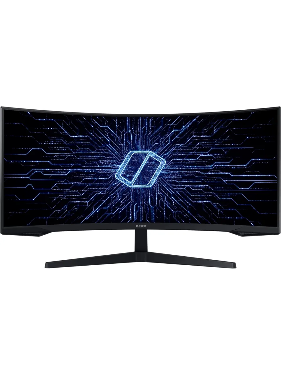 Samsung Монитор 34" LC34G55TWWPXEN VA UW чер HDMI DP 165Hz 250cd Ex