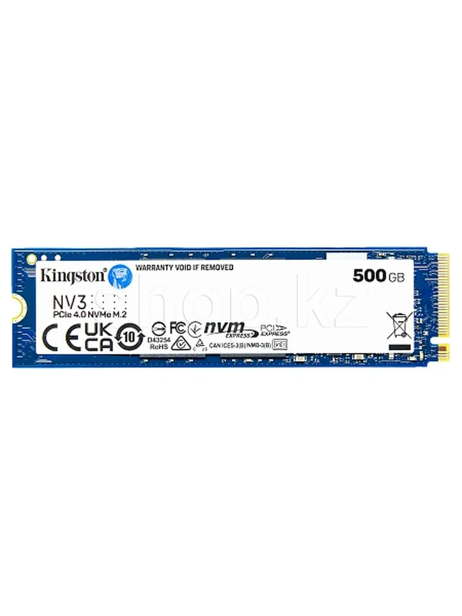 SSD накопитель 500 GB NV3, M.2, PCIe 4.0 Kingston 1199223197 купить в интернет‑магазине Wildberries
