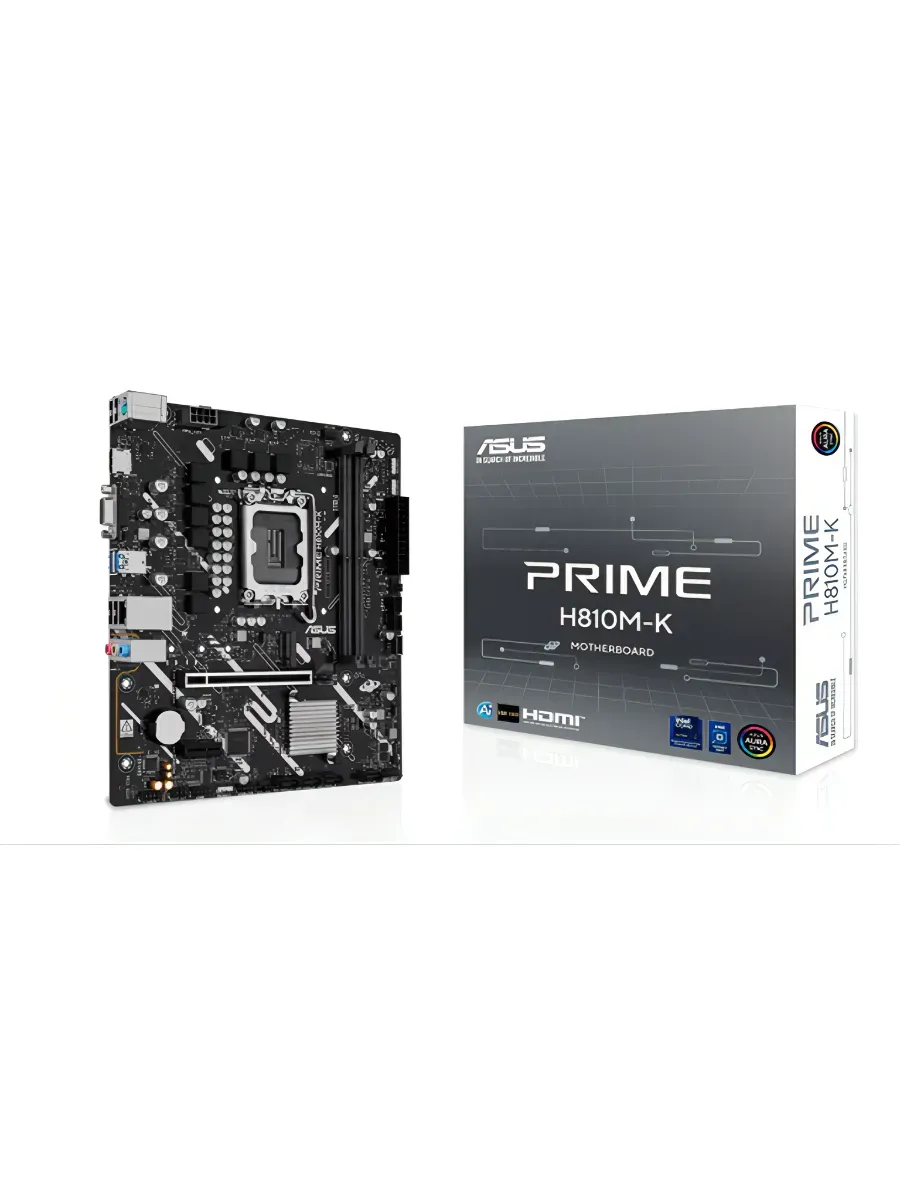Материнская плата PRIME H810M-K, LGA1851 H810 2xDDR5 4x Asus 1199424686 купить за 13 475 ₽ в интернет‑магазине Wildberries