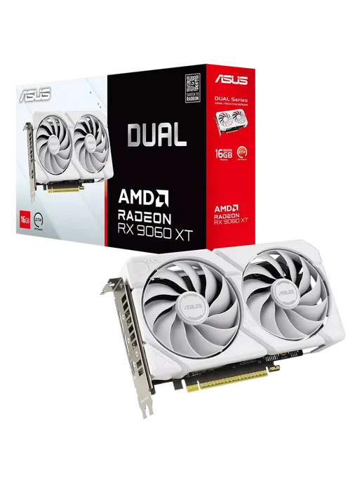 XFX XFX Radeon RX 9060 XT Mercury OC 16GB GDDR6 White Edition