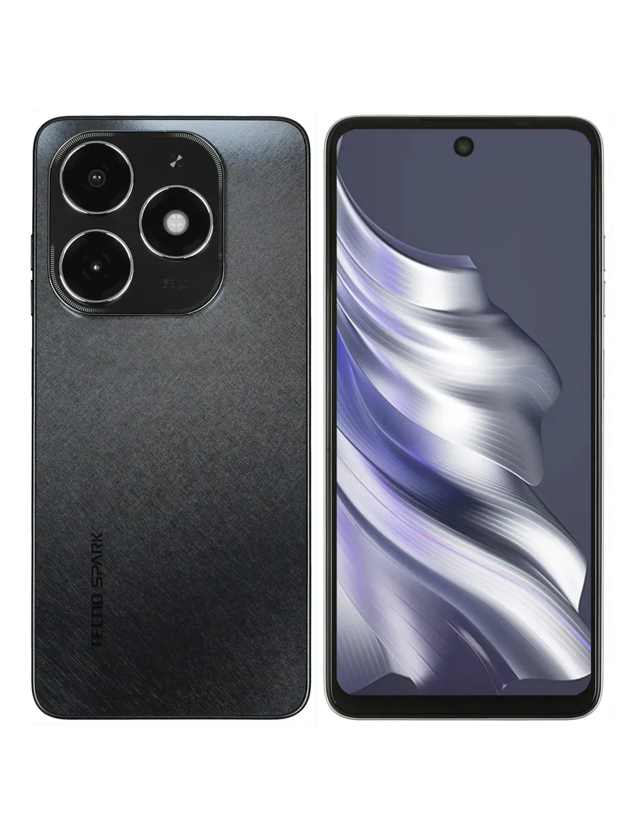 6.56" Смартфон SPARK 20 8 256 ГБ черный TECNO 1199519282 купить за 25 991 ₽ в интернет‑магазине Wildberries