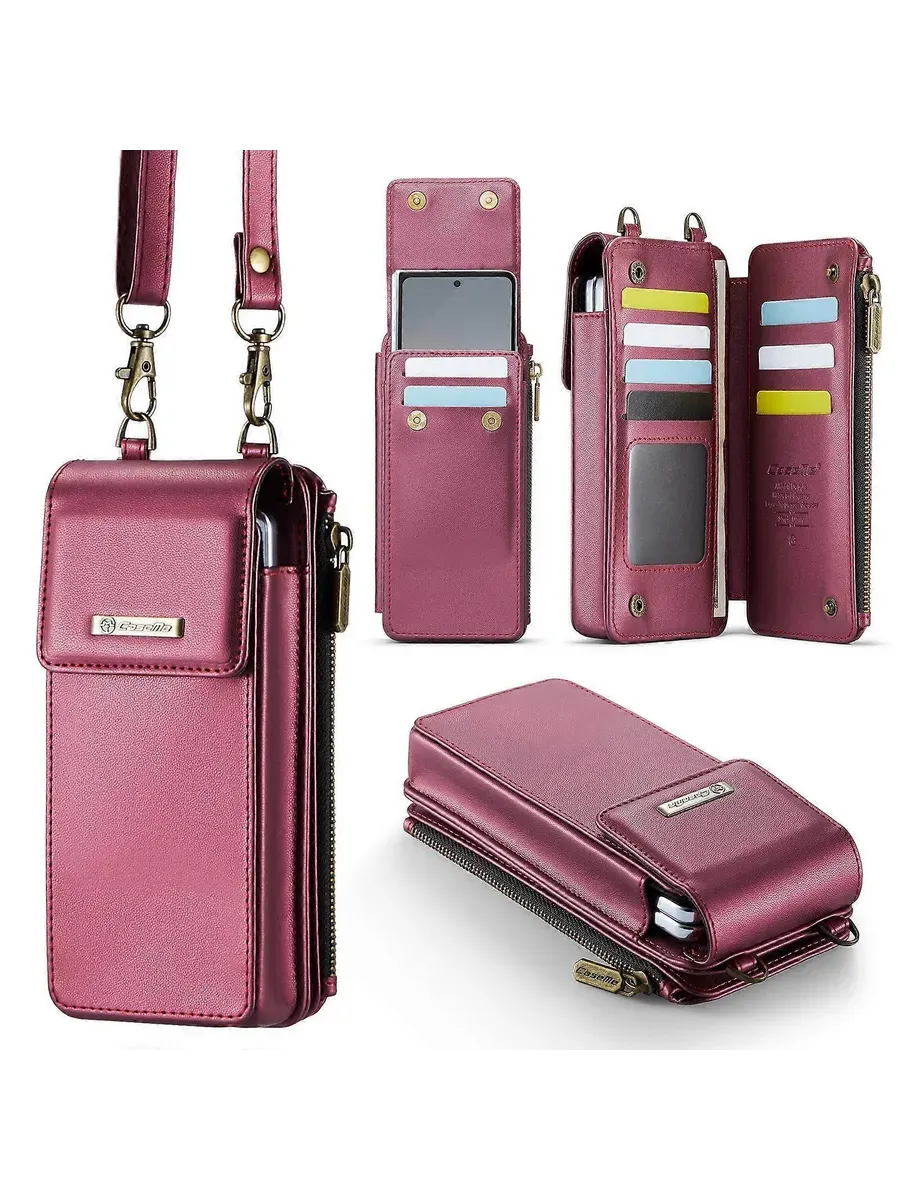 Мини-чехол для Samsung Z Fold/Цв.:Wine Red