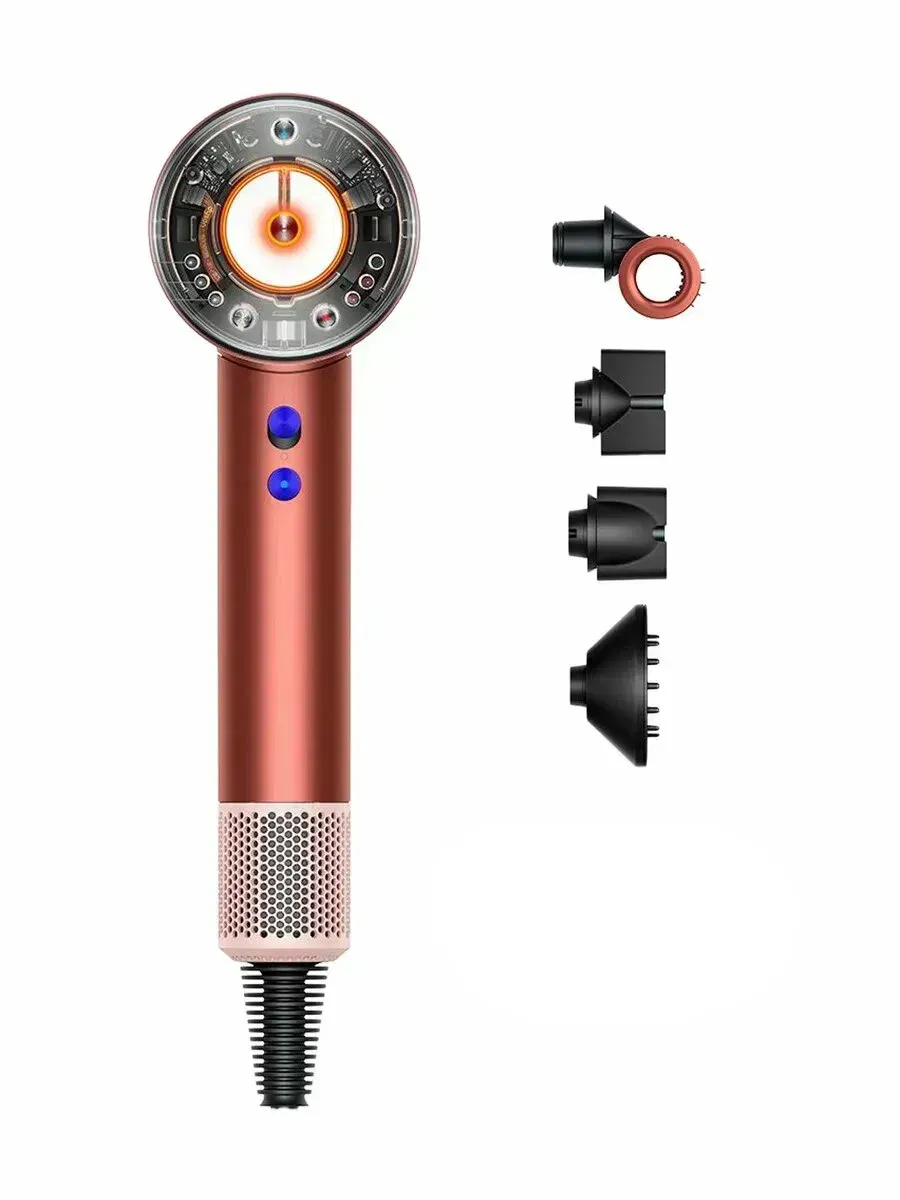 Dyson Фен Supersonic Nural HD16 Strawberry Bronze Евровилка