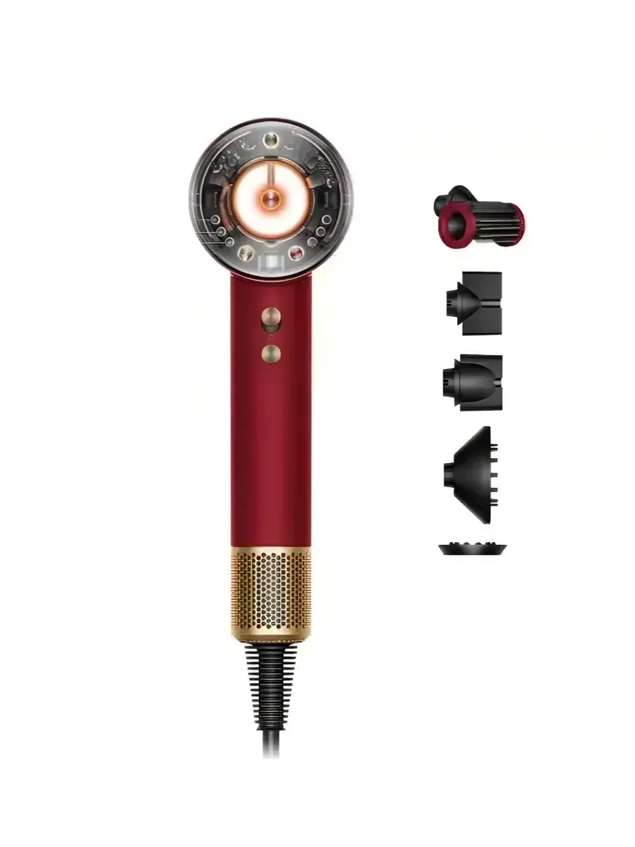 Dyson Фен Supersonic Nural HD16 Velvet Gold Евровилка
