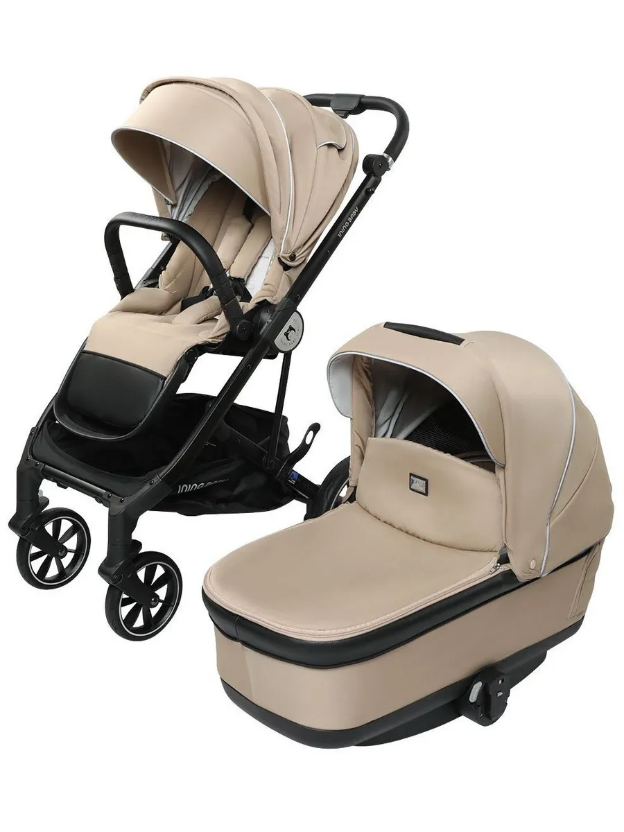 Коляска 2 в 1 Sevila KR338 khaki