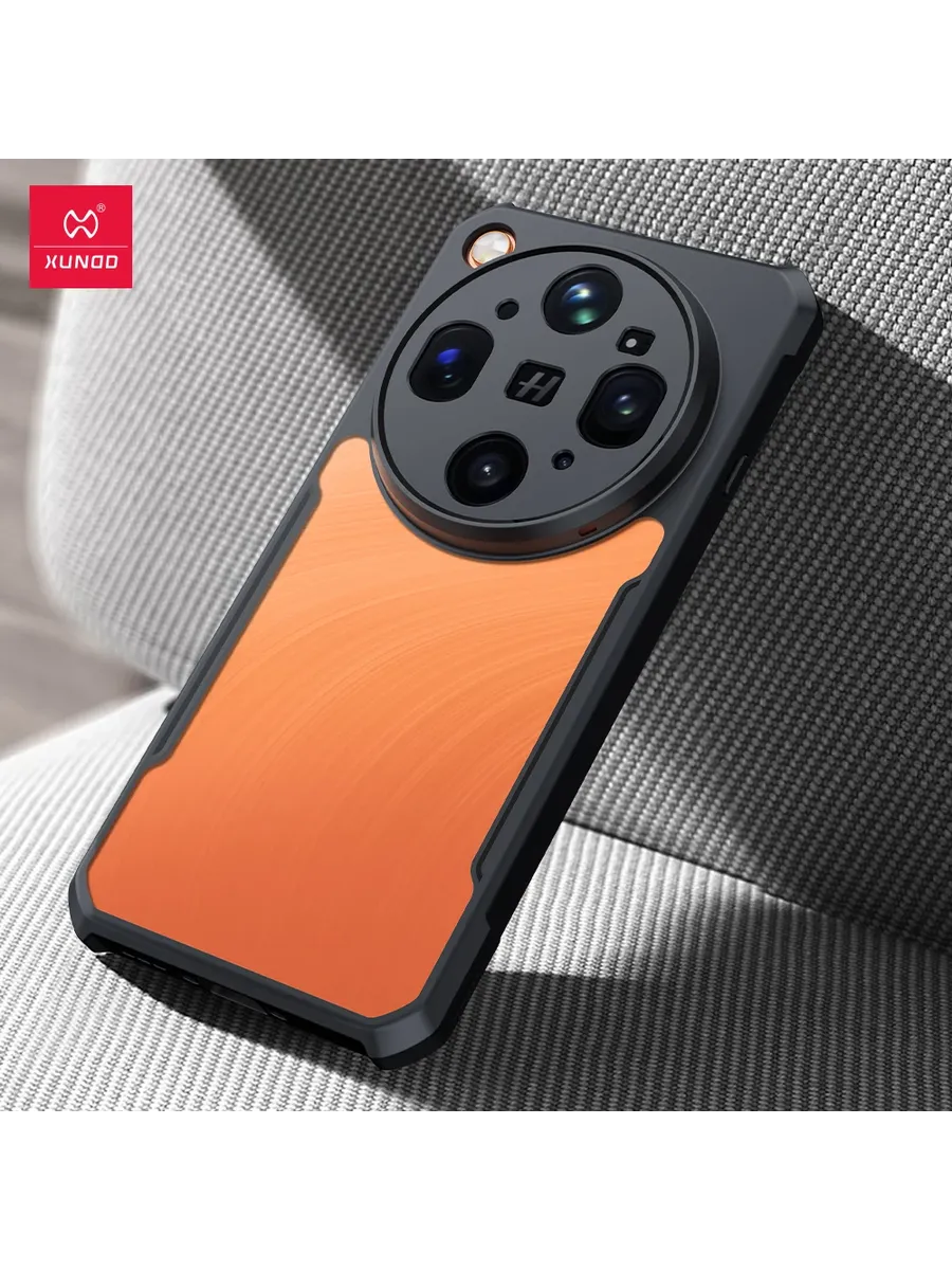 Чехол XUNDD Beetle Series для OPPO Find X9 Ultra: Прозрачный