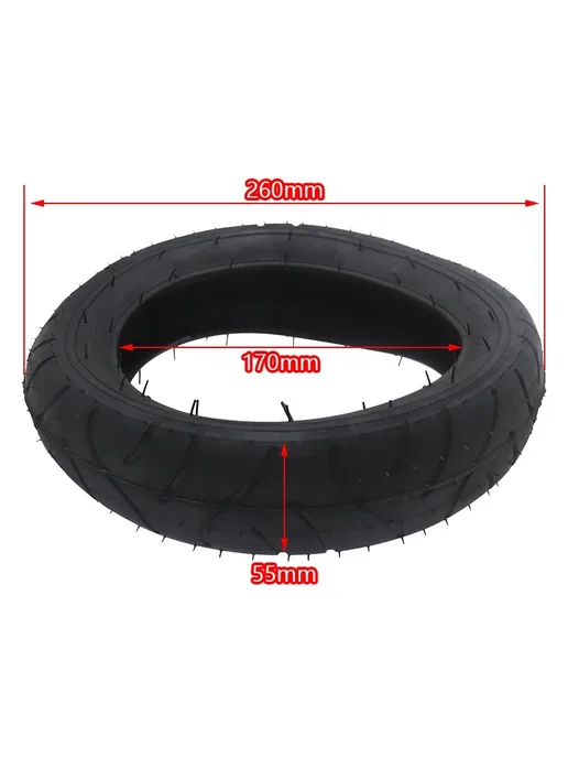 Нет бренда Покрышка и камера 260x55 Inner and outer tire, 260x55, фото 4