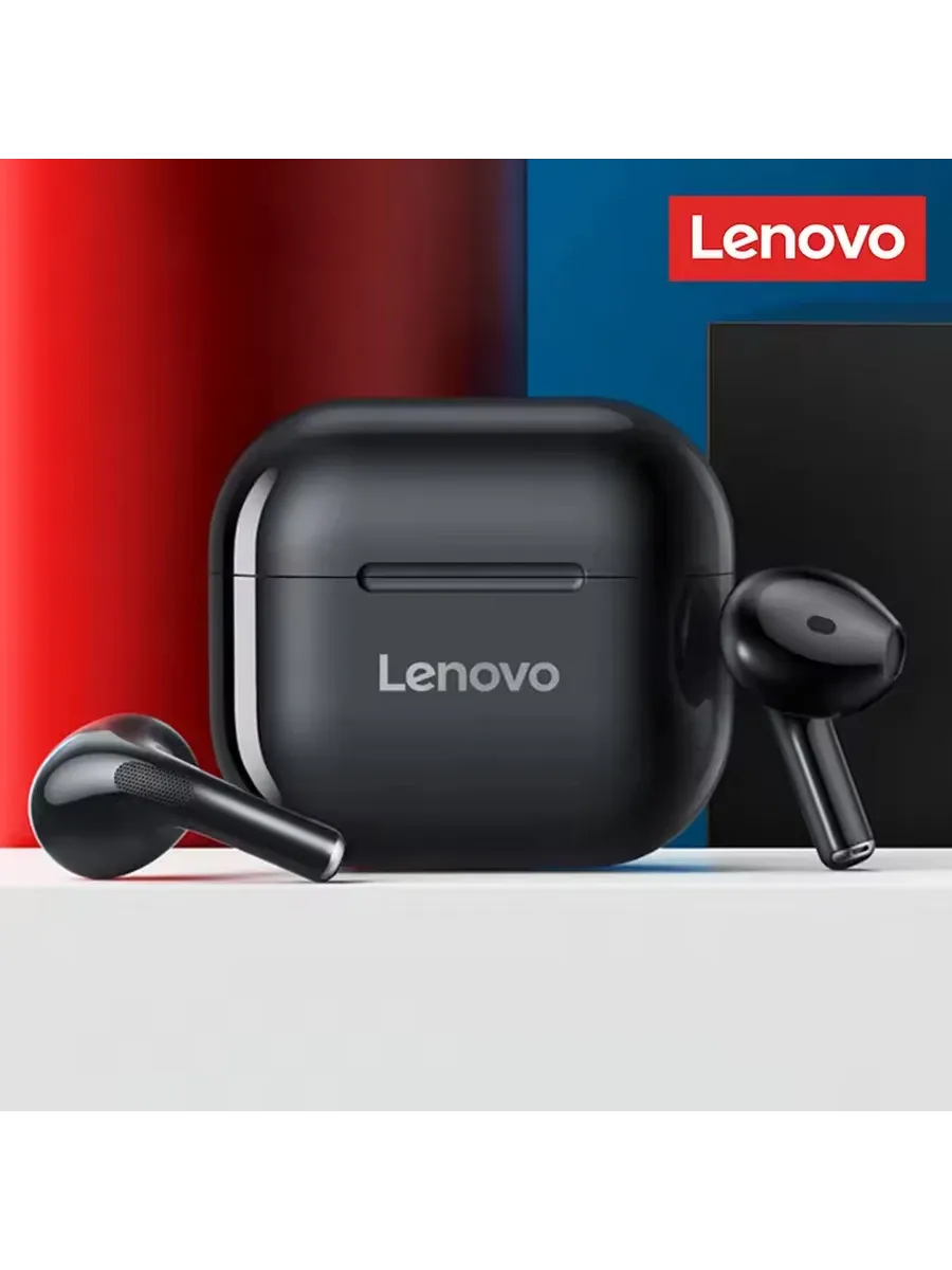 Lenovo LP40 Беспроводные спортивные наушники Черный, Черный
