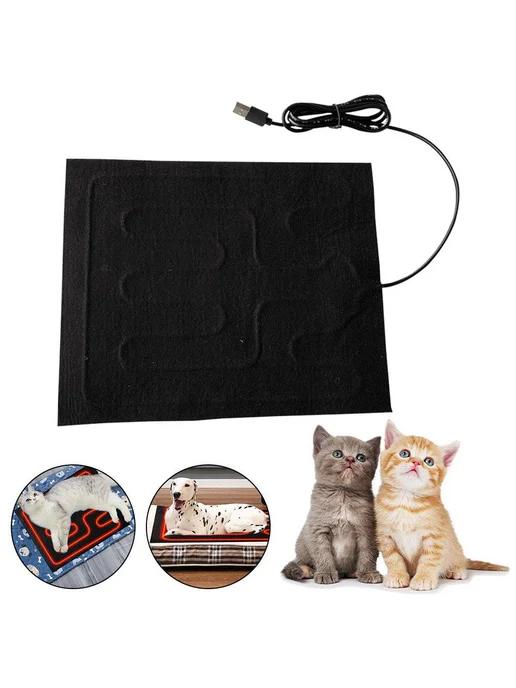 Коврик с подогревом USB для людей и животных, 10W, 10 Вт, фото 3
