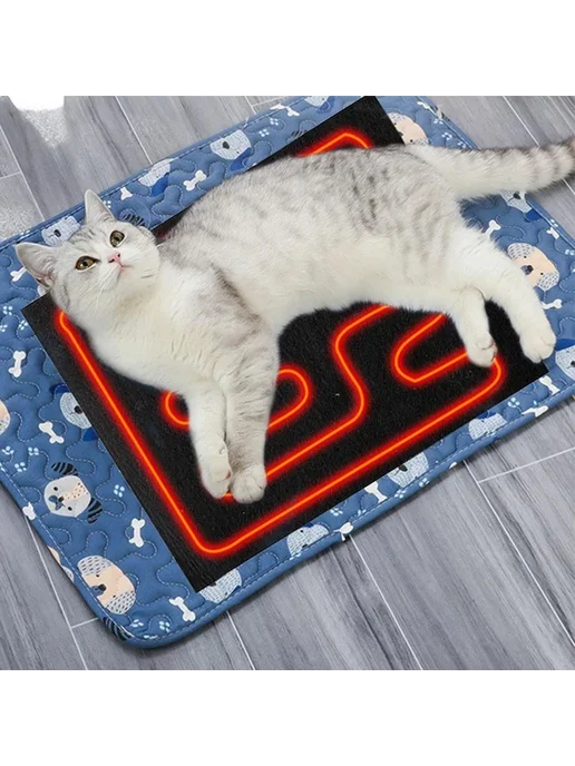 Коврик с подогревом USB для людей и животных, 10W, 10 Вт, фото 7