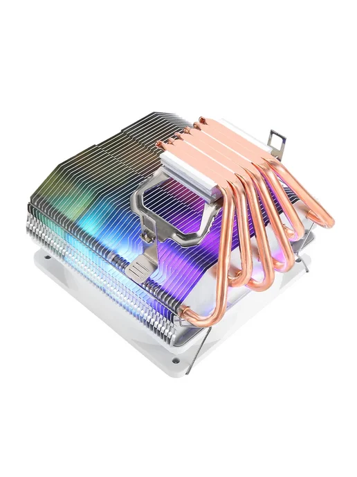 XUANFENG Кулер для CPU 120мм, 4Pin PWM, 135W, черный, фото 3