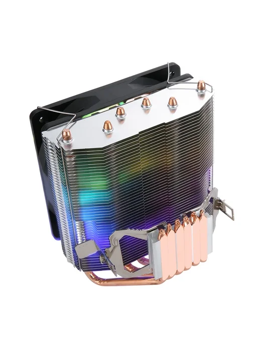 XUANFENG Кулер для CPU 120мм, 4Pin PWM, 135W, черный, фото 5