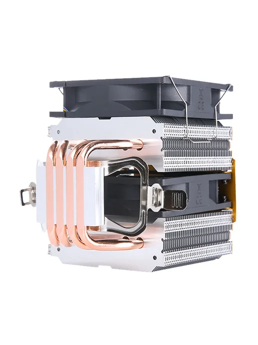 QiuzAim кулер для CPU 4 тепловые трубки, 90мм, RGB, вариант, фото 3