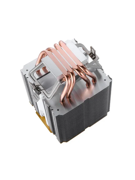 QiuzAim кулер для CPU 4 тепловые трубки, 90мм, RGB, вариант, фото 4