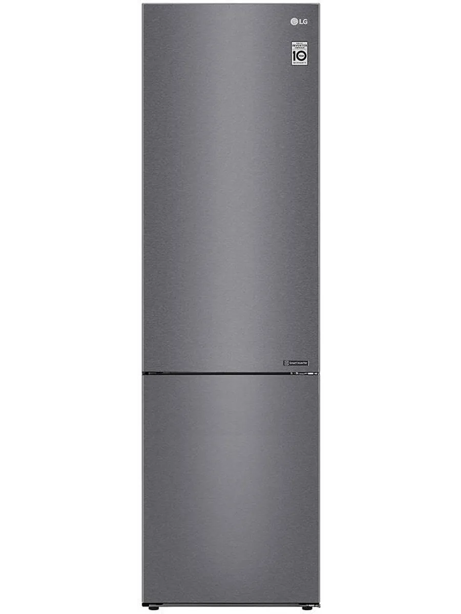 LG Двухкамерный холодильник GA-B509CLCL 419л, графит