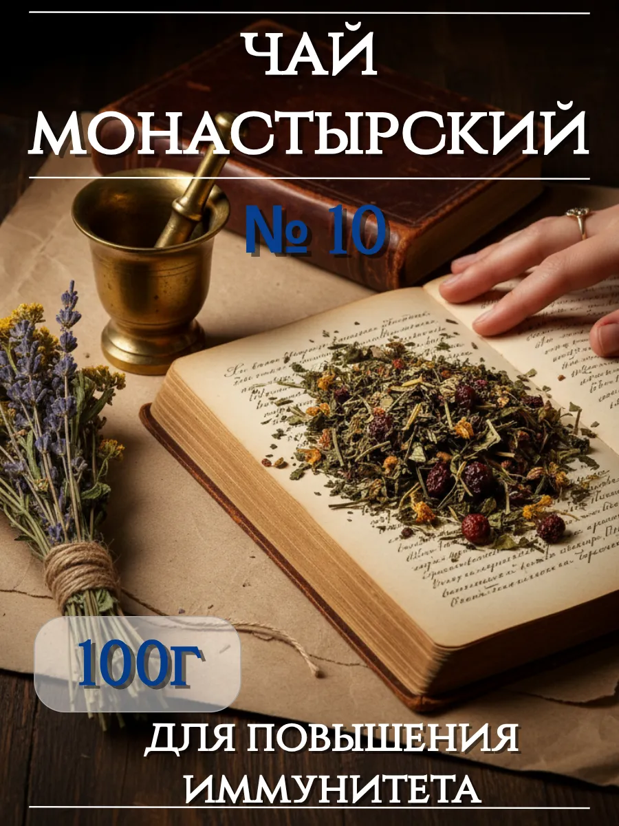 Чай монастырский №10 для иммунитета