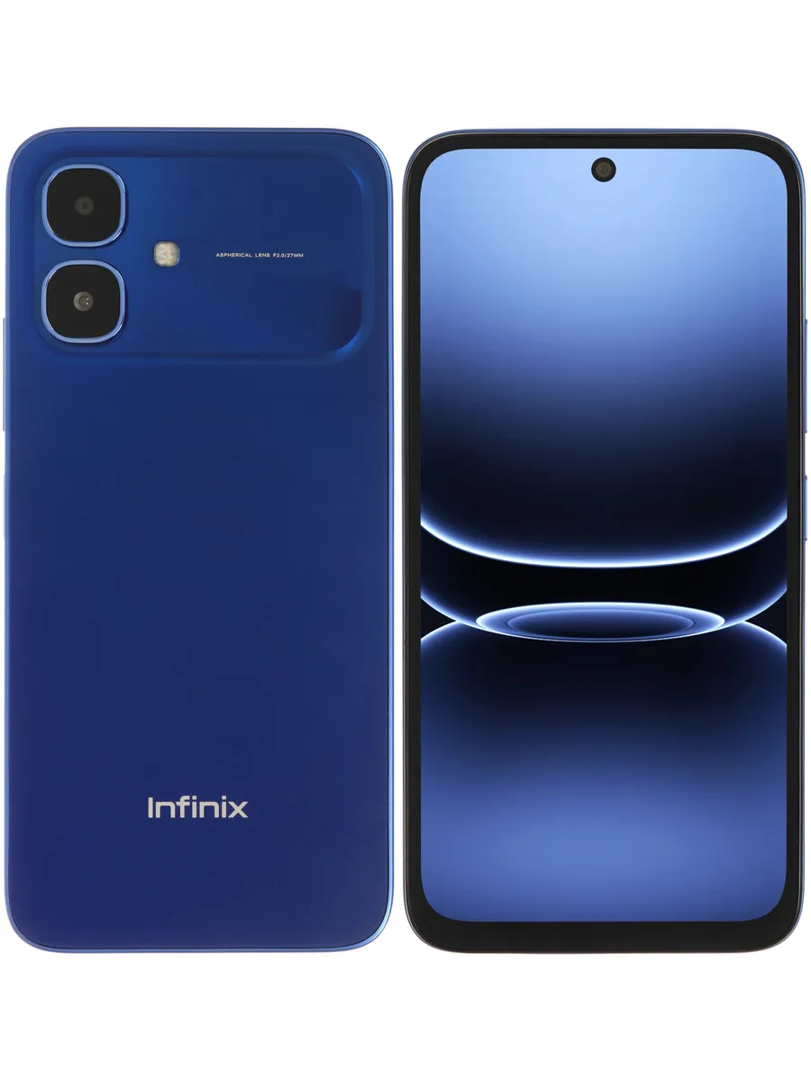 Смартфон Smart 20 4 64Gb Blue Infinix 1207731875 купить в интернет‑магазине Wildberries