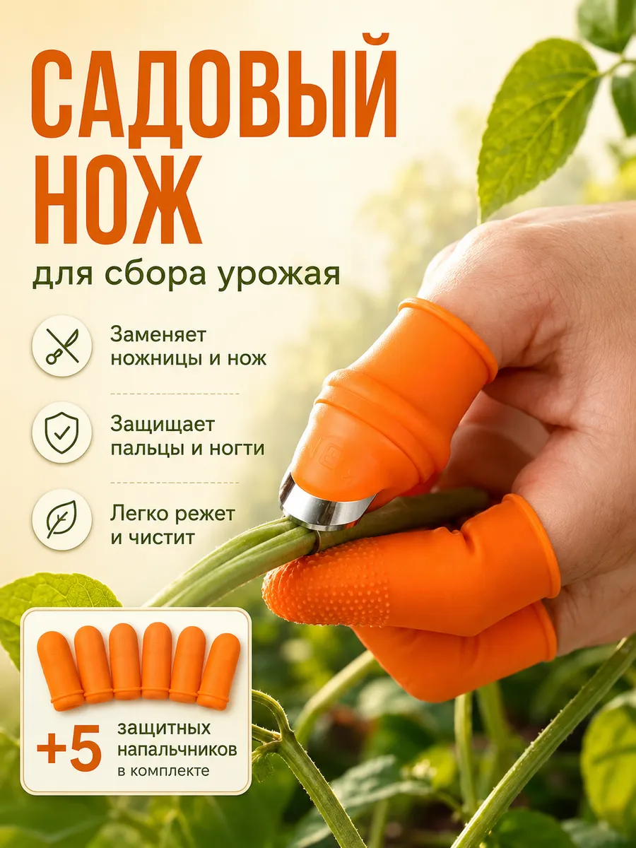 Садовый нож для сбора урожая