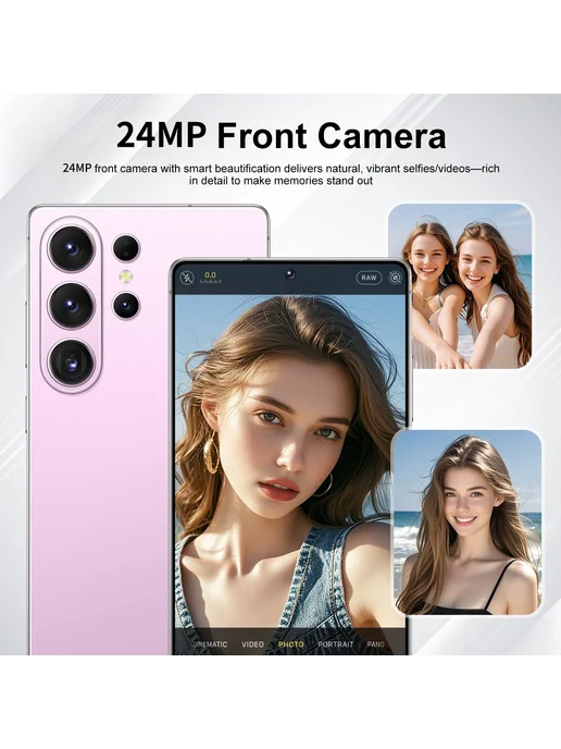Смартфон SURGAZE S26 Plus 8/128 ГБ, зеленый, фото 3
