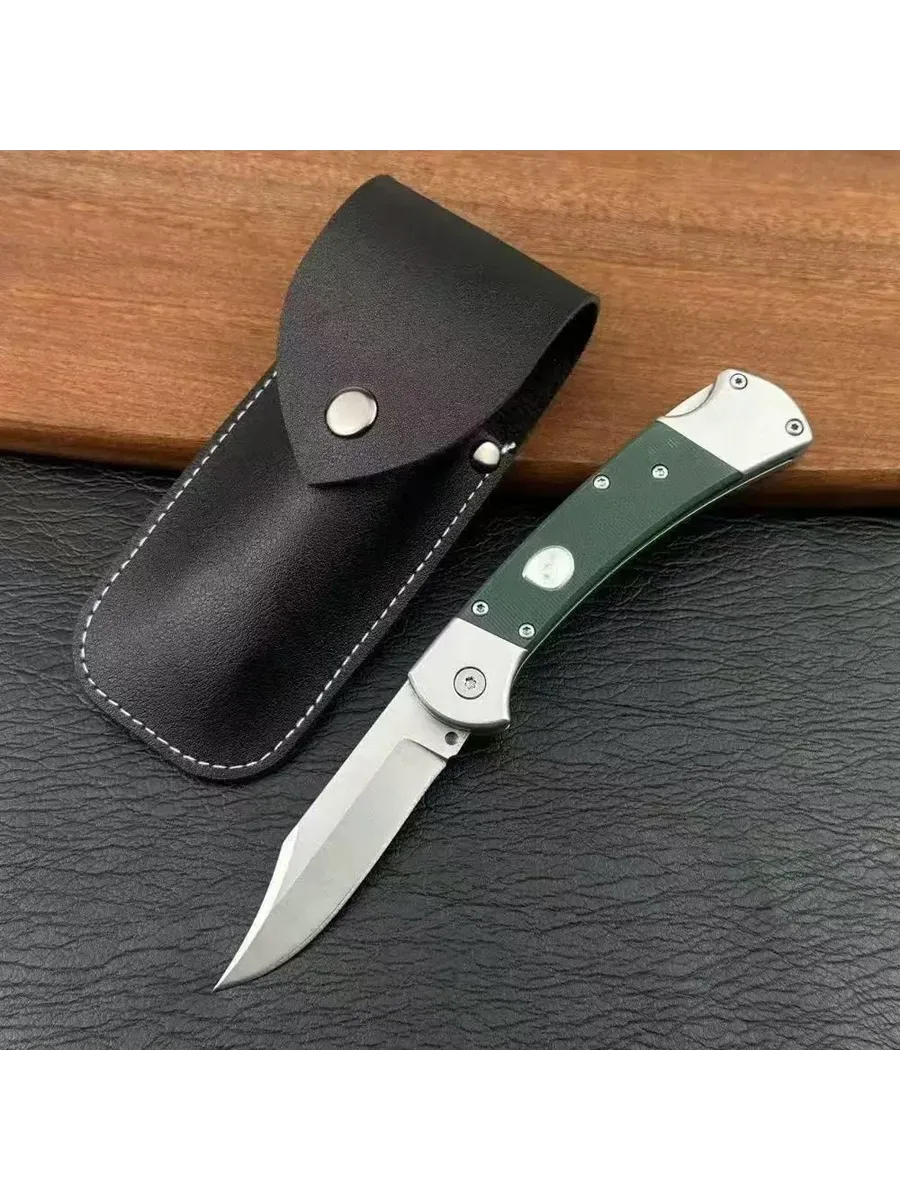 Нож BUCK 110: св-беж.
