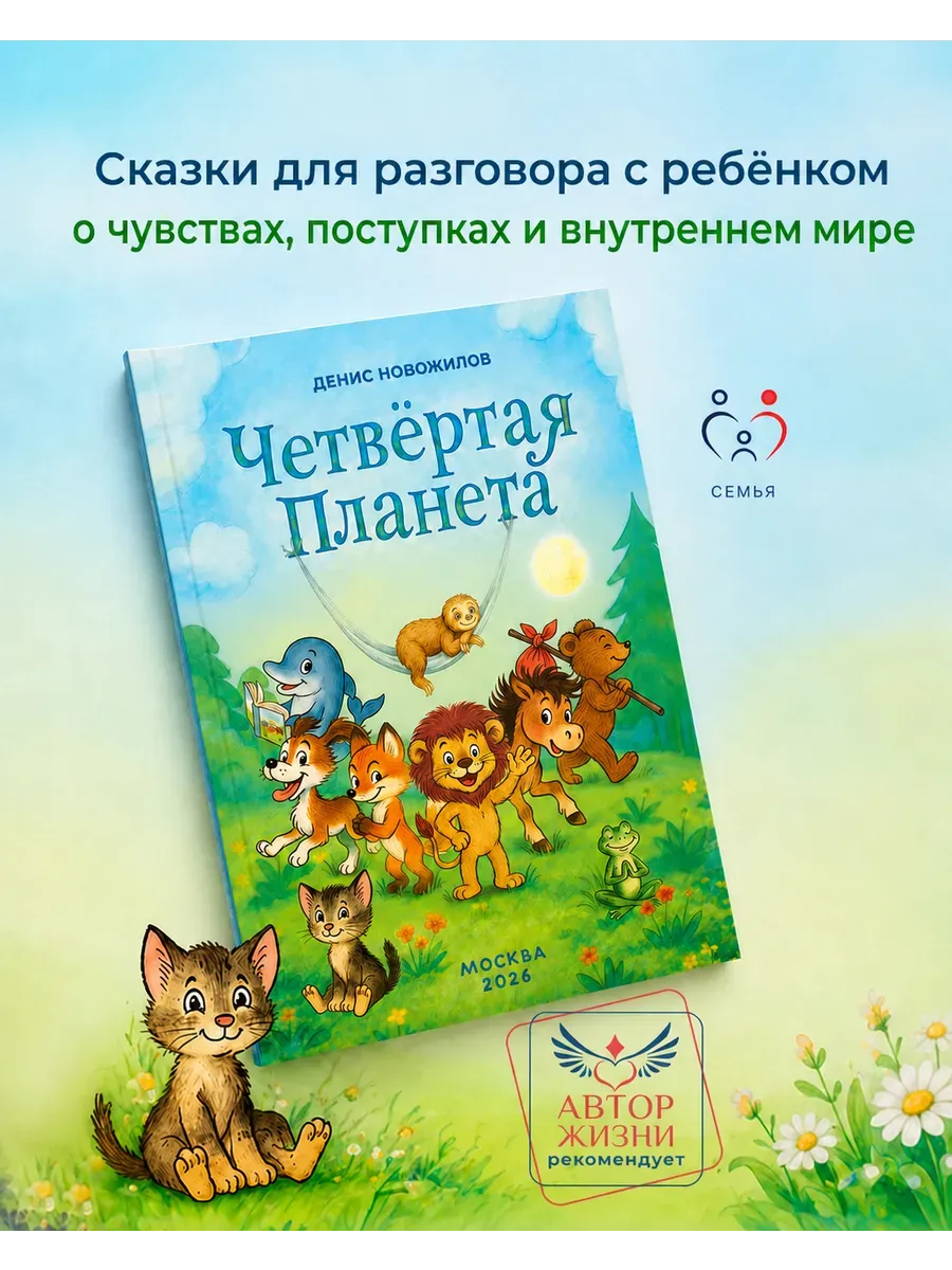 Четвертая планета: сказки о чувствах и внимании