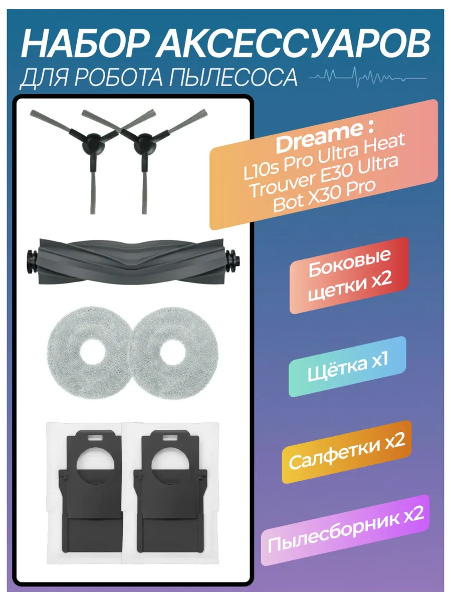 Аксессуары для пылесоса Dreame L40 Ultra CE, L10s Pro Ultra