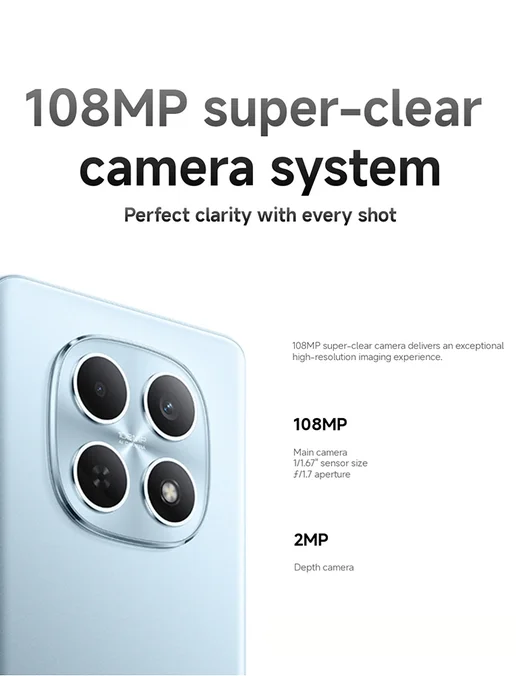 Смартфон Xiaomi Note 15 8/256 ГБ, черный, фото 7