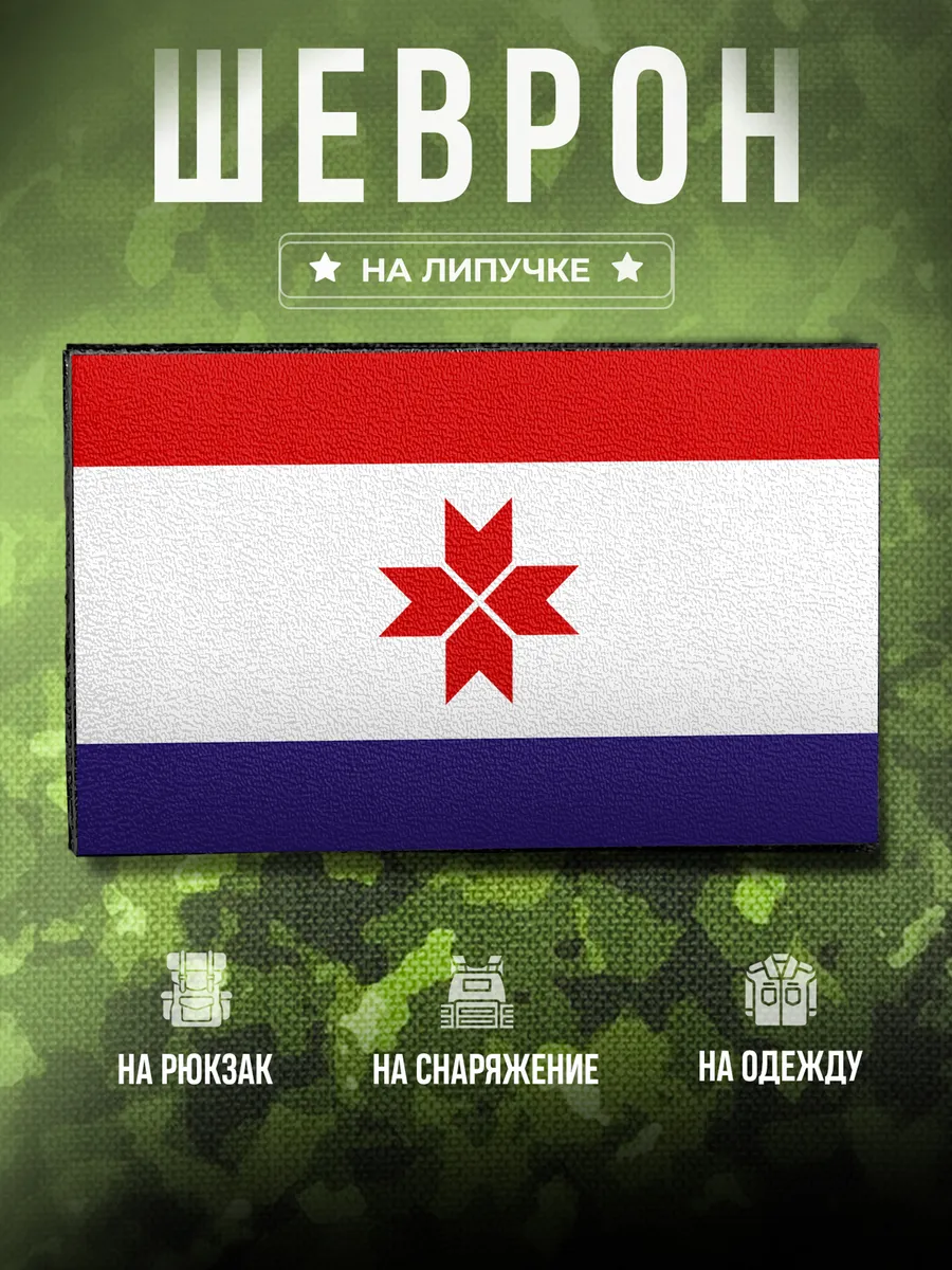 Шеврон Флаг Мордовия