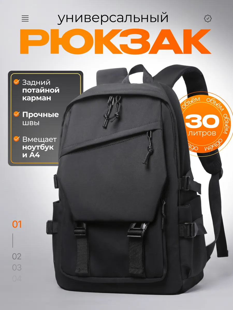 Рюкзак школьный городской для ноутбука