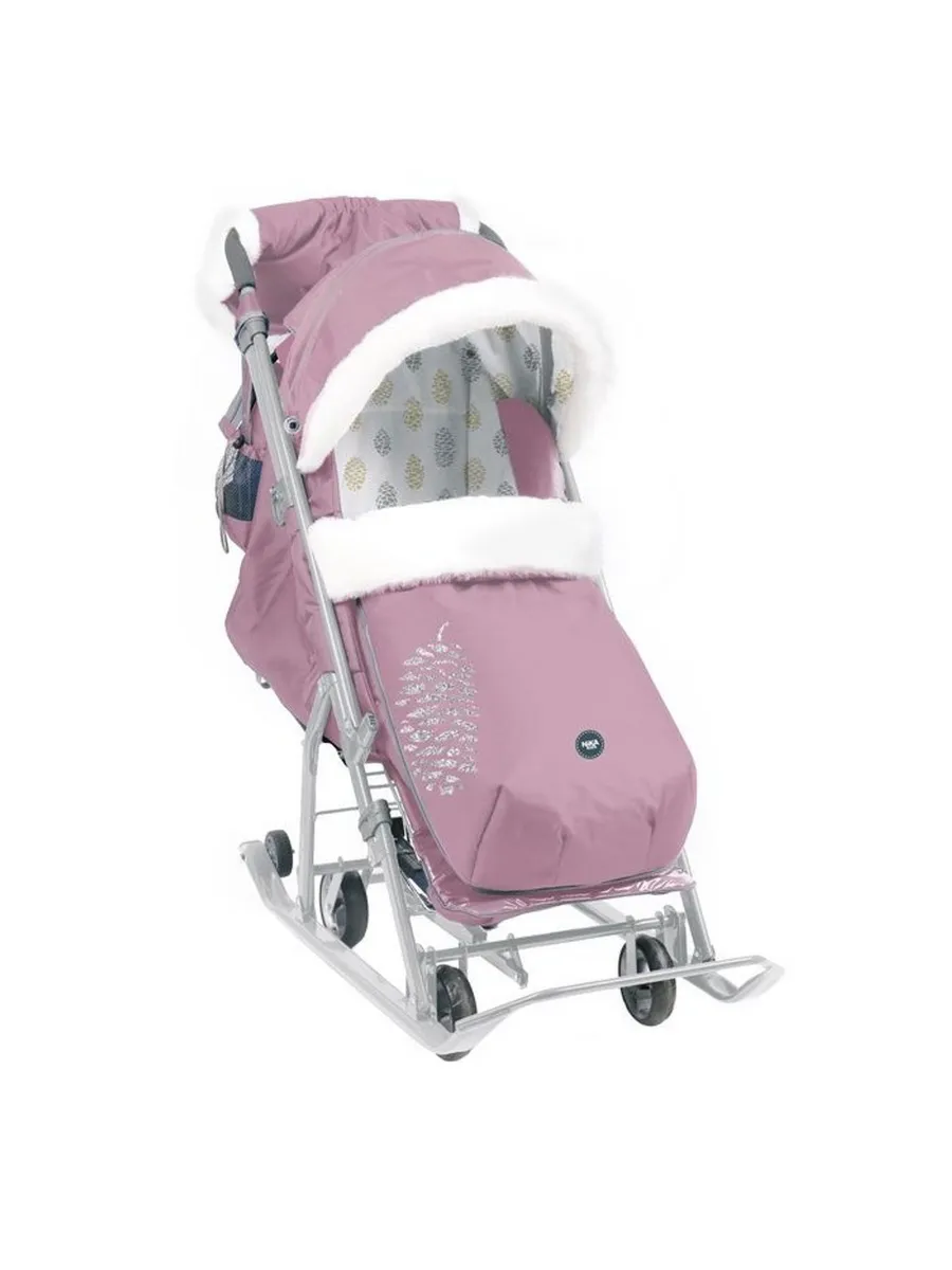 Санки - коляска Nika Kids «Ника детям 7-5K», с чехлом для но