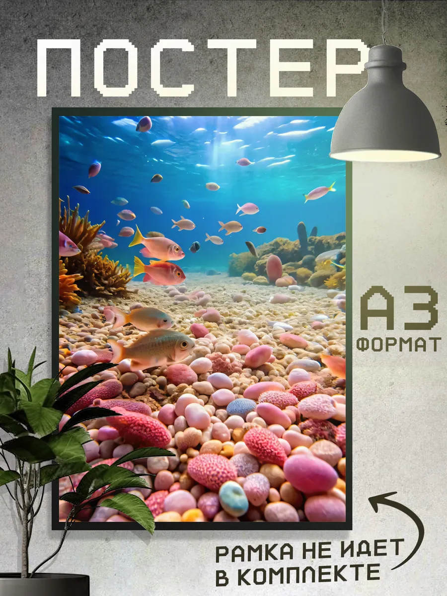 Постер Рыбки