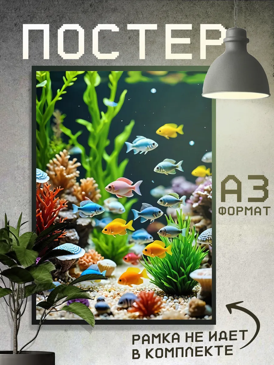 Постер Рыбки