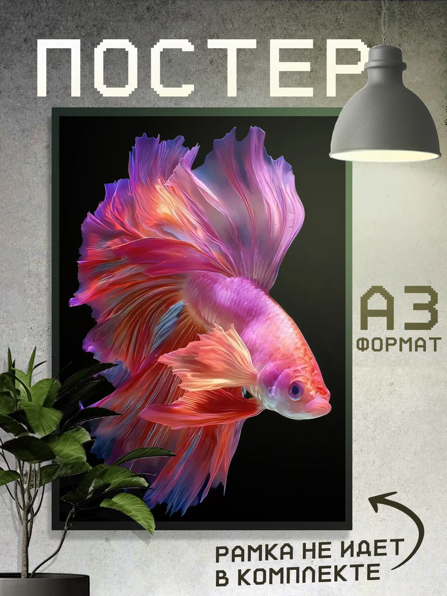 Постер Рыбки